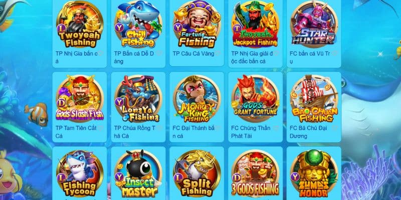 Những tựa game bắn cá hàng đầu tại King88 